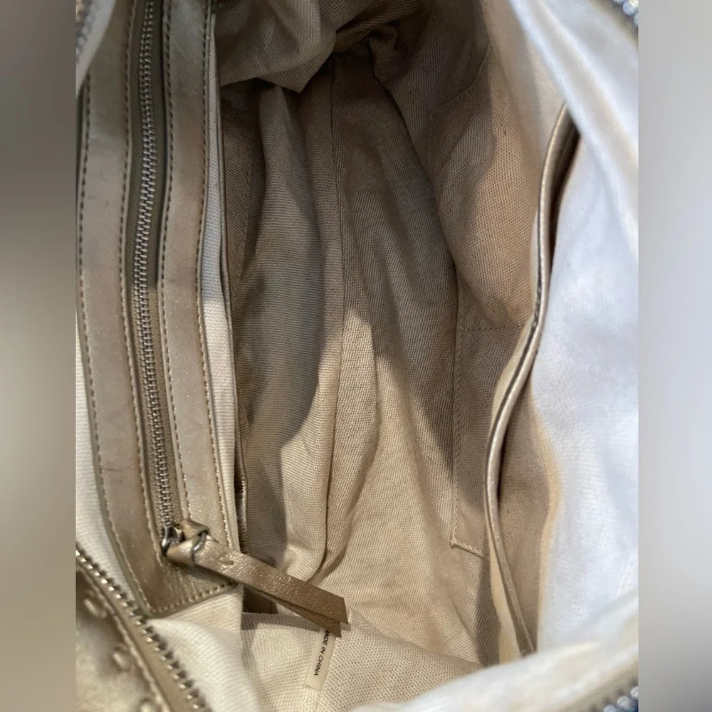 Michael Kors Palm Beach Astor Metallic Gold Hobo Bag